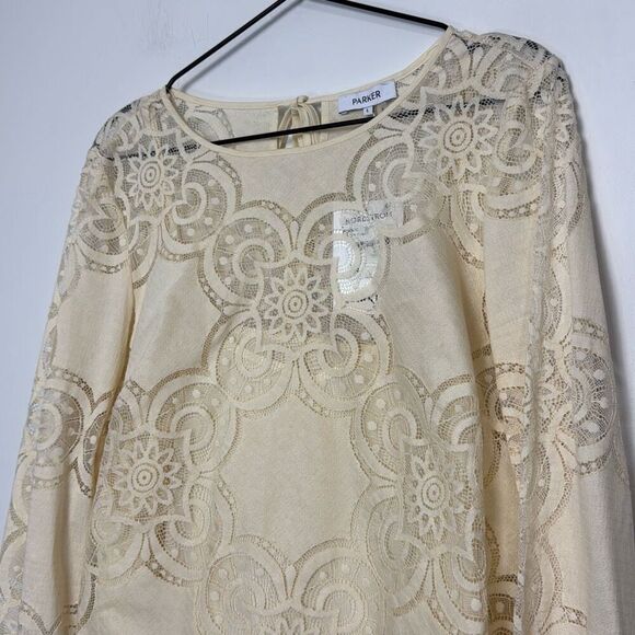 Parker The Maeve Lace Top L NWT - Picture 3 of 8